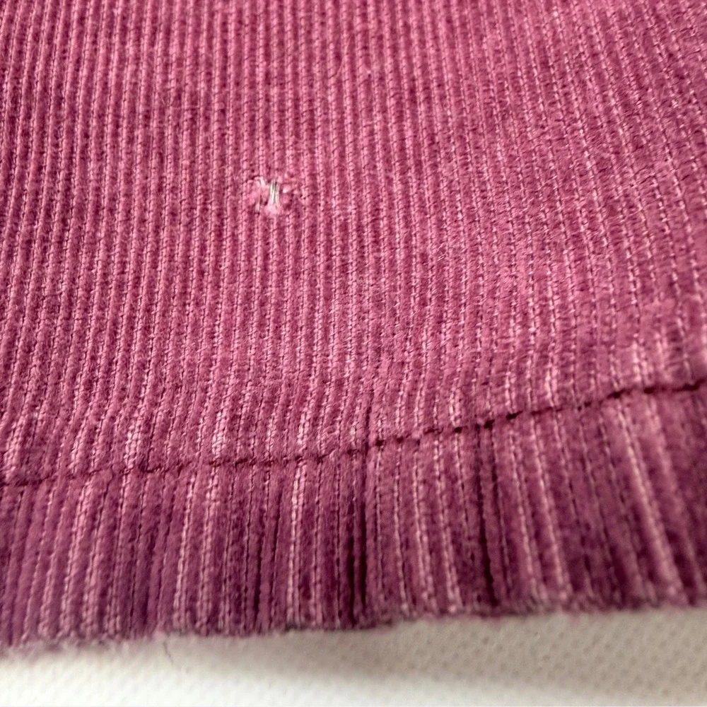Levis Corduroy Pants 1980's Womens‎ Medium Purple Vintage Elastic Waist Straight